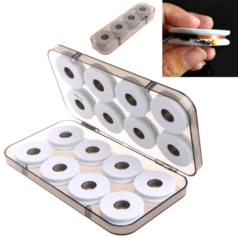 8/16Pcs Translucent Fishing Ta - Fishing Line Box 评论和价格