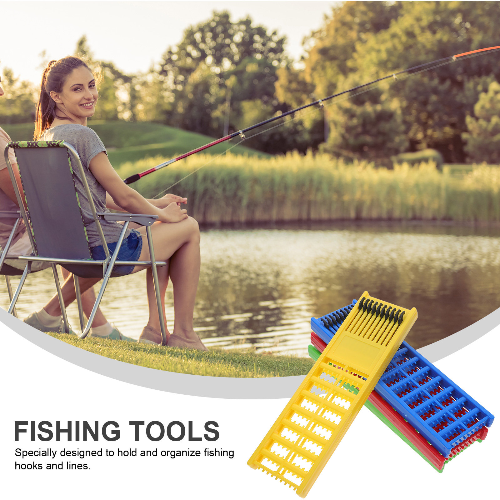 4Pcs Fishing Rigs Board Hook a - Fishing Line Dispenser 评论和价格