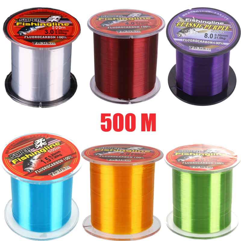 1pc 500M Fishing Line Super St - Fluorocarbon Line 评论和价格