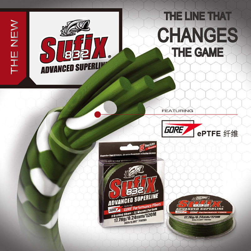 Sufix 832 sufix braid x8 stand - Copolymer Line 评论和价格